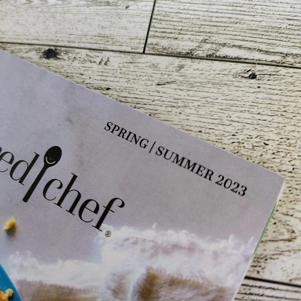 Pampered Chef 2023 Spring Summer Cookbook‎ Booklet VERY GOOD